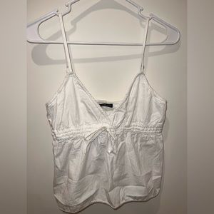 Brandy Melville Linen Babydoll top